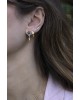 Brilliant Fire Single Earring | Marquise Collection