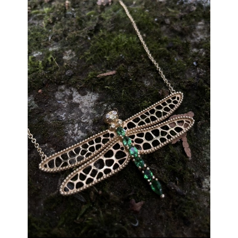 Juliette Dragonfly Necklace |Foret Collection