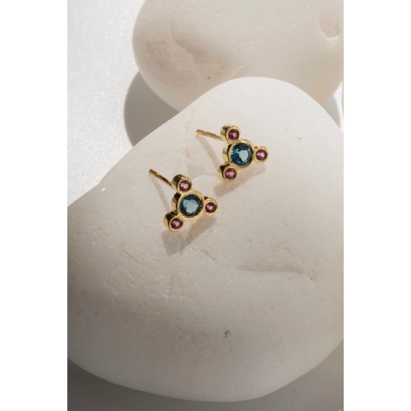 Celeste Triangle Earrings (pair) | Uranus Collection