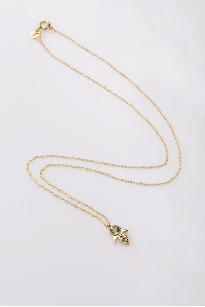 Peridot Bee Hive Necklace | Egyptian Collection