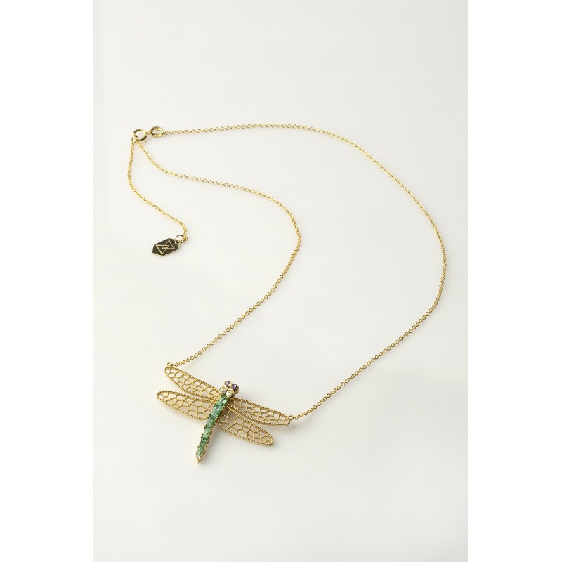 Effie Dragonfly Necklace | Forêt Collection