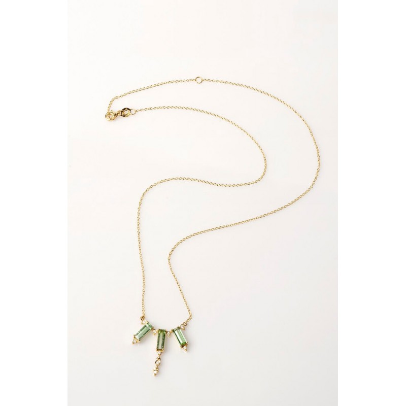 Ariel Tourmaline Necklace | Uranus Collection