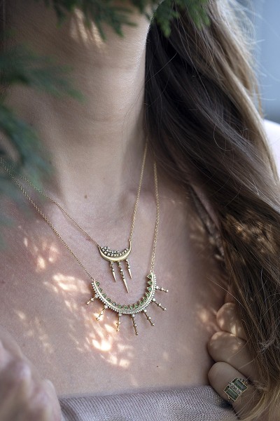 Halo Necklace | Uranus Collection