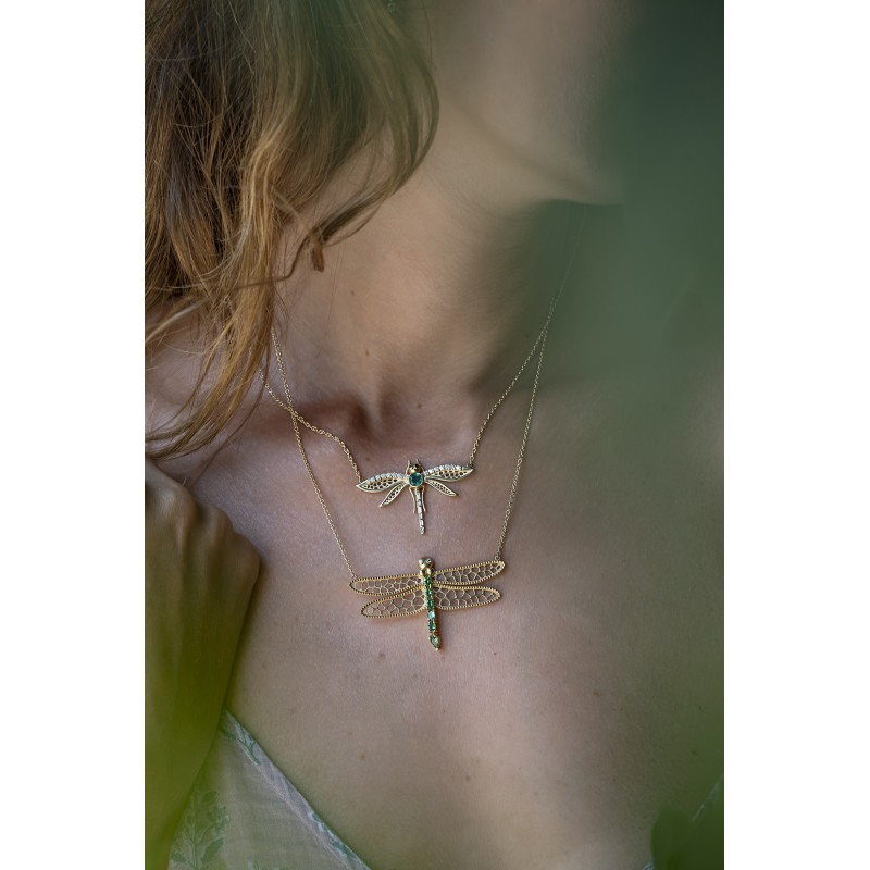 Juliette Dragonfly Necklace |Foret Collection