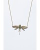 River Cruiser Dragonfly Necklace |Foret Collection