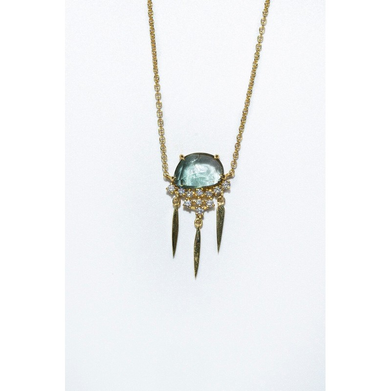 Melusine Tourmaline Necklace | Uranus Collection                                                               