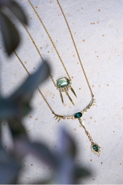 Melusine Tourmaline Necklace | Uranus Collection                                                               