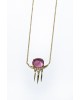 Violette Tourmaline Necklace | Uranus Collection                                                               