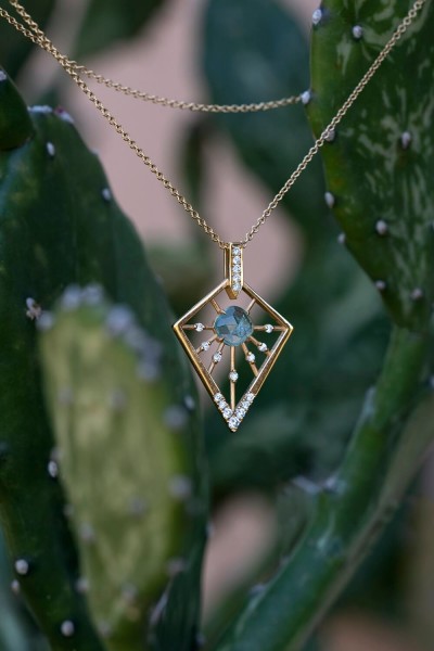 Auric Ray Pendant Necklace | Uranus Collection                                                               