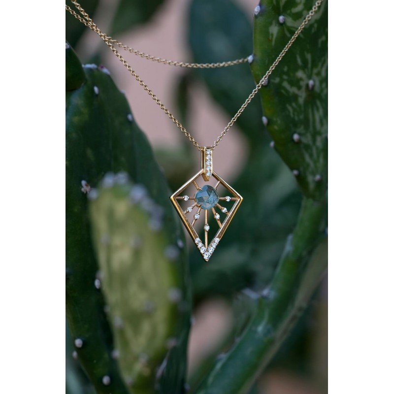 Auric Ray Pendant Necklace | Uranus Collection                                                               