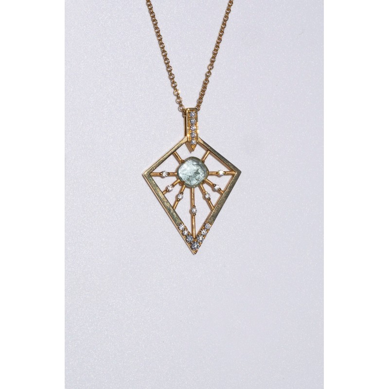Auric Ray Pendant Necklace | Uranus Collection                                                               