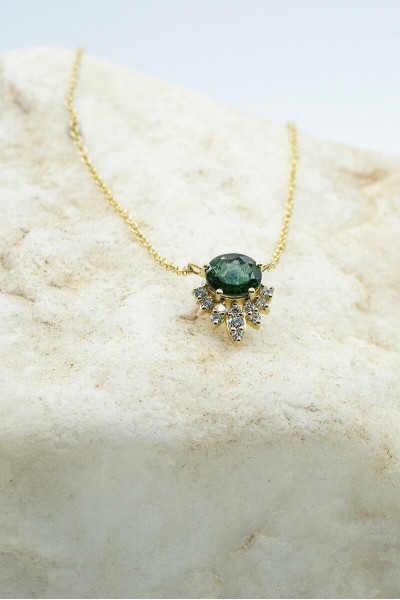 Stone of the first mother Necklace | Piercing Realms Collection  