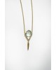 Perdita Mint Tourmaline Necklace | Dewdrop Collection                                                               