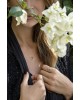 Perdita Mint Tourmaline Necklace | Dewdrop Collection                                                               