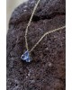 Tanzanite Trillium Necklace | Forêt Collection