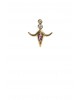 The Horned Oracle Single  Earrings | Piercing Realms Collection