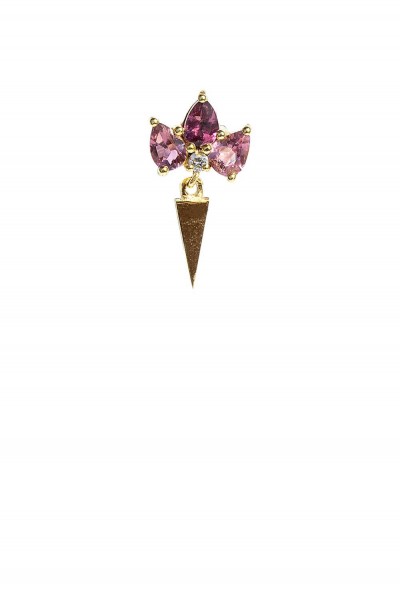 The Blossom Spear Single  Earrings | Piercing Realms Collection