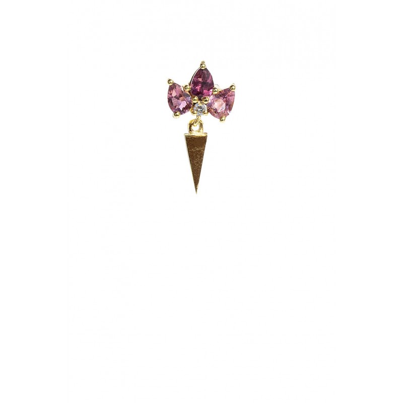 The Blossom Spear Single  Earrings | Piercing Realms Collection