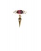 The Warrior of Grace Single  Earrings | Piercing Realms Collection