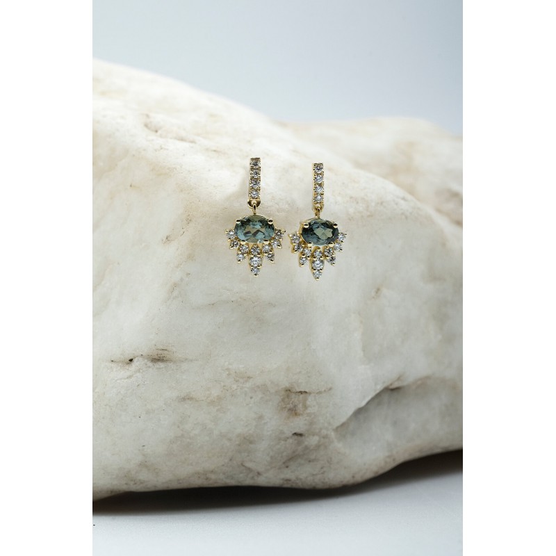 Narissa Diamond Pair Earrings | Piercing Realms Collection