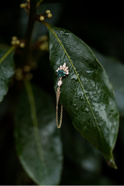 Queen's Arrow Single Earrings | Piercing Realms Collection
