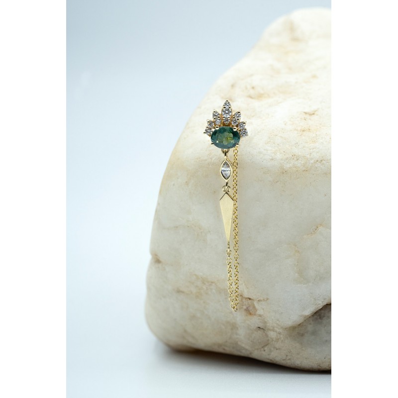 Queen's Arrow Single Earrings | Piercing Realms Collection