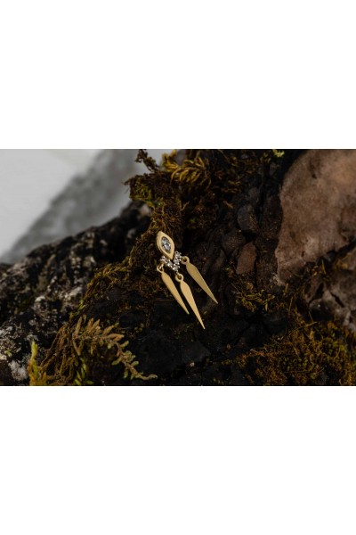 Brilliant Marquise Dream Catcher Earrings | Uranus Collection