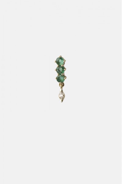Cloris Emerald Earring | Foret Collection