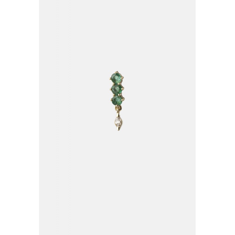Cloris Emerald Earring | Foret Collection