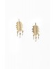 Diamond Vine Leaf Earring | Foret Collection