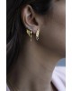 Diamond Vine Leaf Earring | Foret Collection