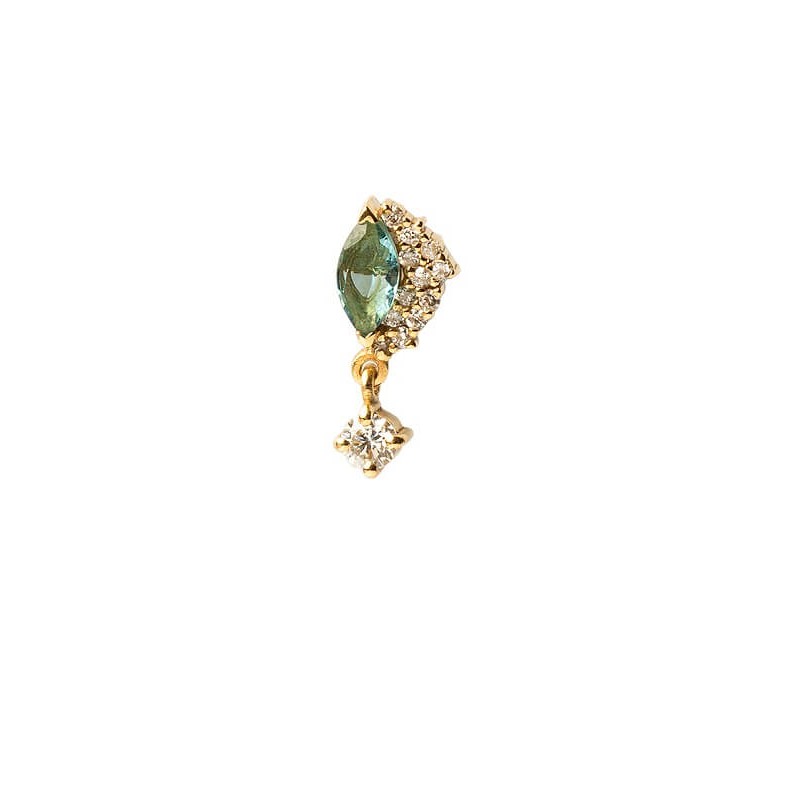 Lobelia Single Earring | Dewdrop Collection