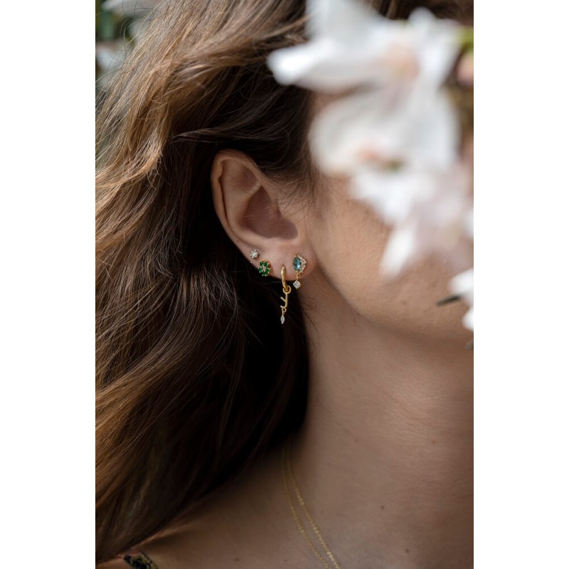 Lobelia Single Earring | Dewdrop Collection
