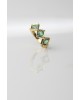 Rhombus Emerald Hoop Earring | Uranus Collection