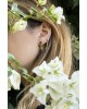 London Blue Fire Single Earring | Uranus Collection
