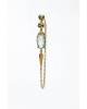 Verdant Oracle Single Earring | Dewdrop Collection