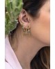 Verdant Oracle Single Earring | Dewdrop Collection