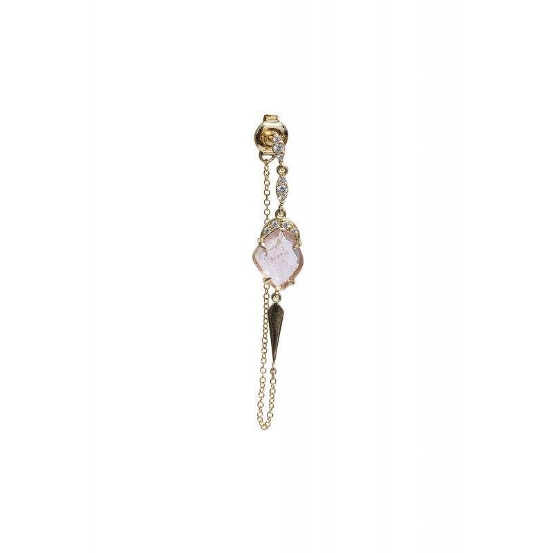 Galene the Rose of the Tide Single Earring  | Dewdrops Collection