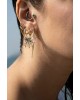 Galene the Tear of Depth Single Earring  | Dewdrops Collection