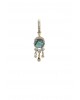 Medusa's Tale Verdant Gaze Single Hoop  | Dewdrops Collection 