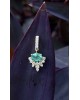 Narissa Tourmaline Single Earring  | Dewdrops Collection 