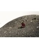Blood Ruby Mercury Single Earring | Alchemie Collection