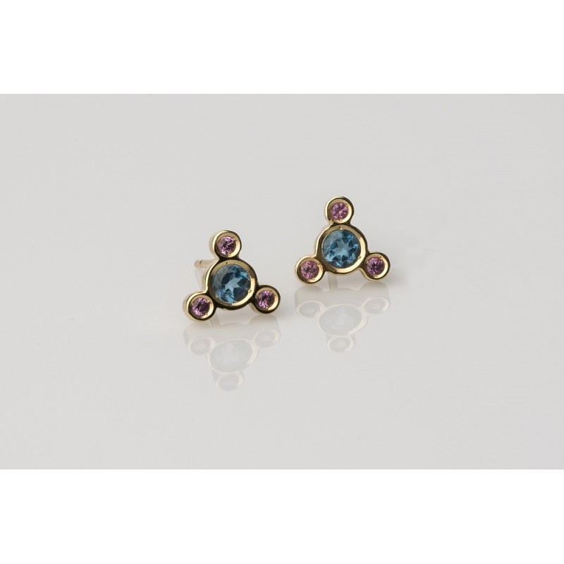 Celeste Triangle Earrings (pair) | Uranus Collection