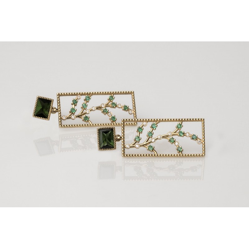 Poison Ivy Earrings | Forêt Collection