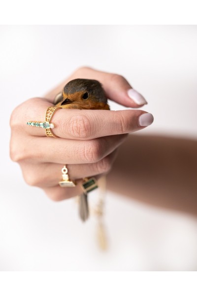 Effie Dragonfly Ring| Forêt Collection
