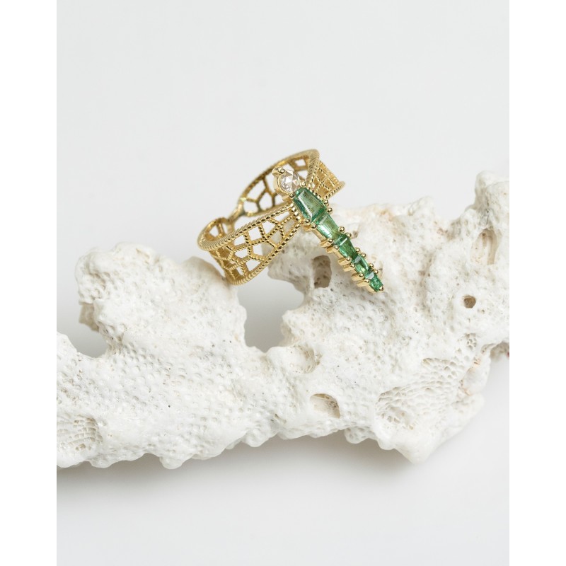 Effie Dragonfly Ring| Forêt Collection