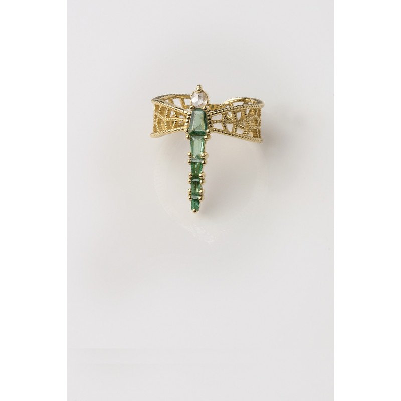 Effie Dragonfly Ring| Forêt Collection