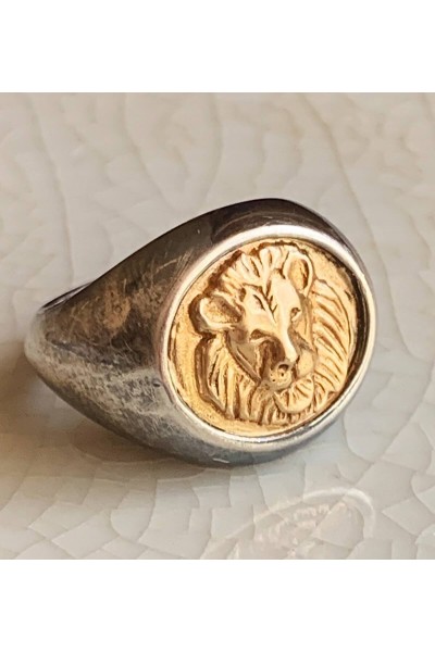 Nemea Lion Chevalier Ring | For Him