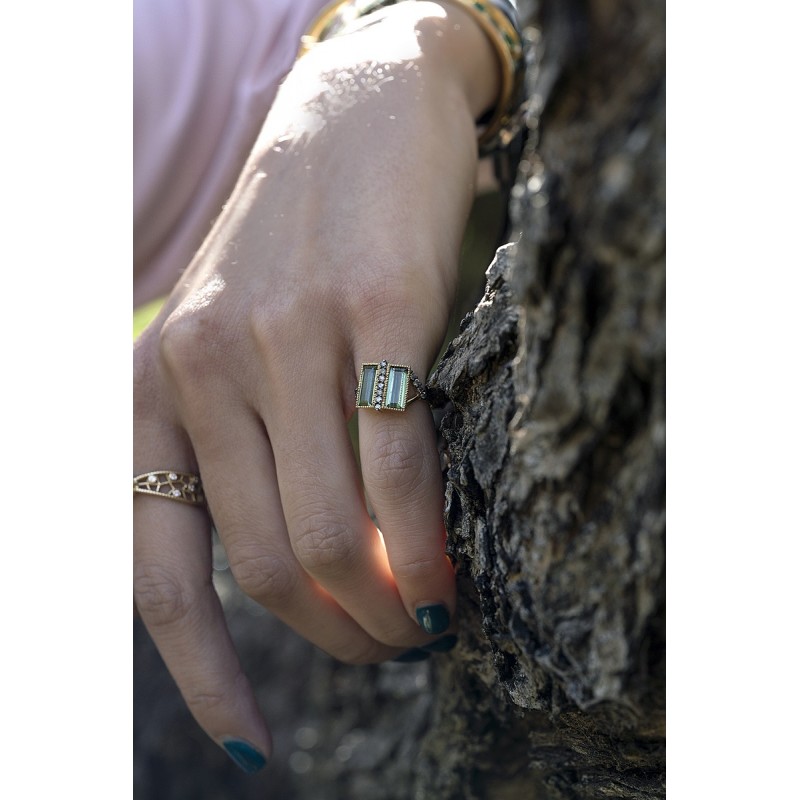 Narcissa Diamond Ring| Forêt Collection