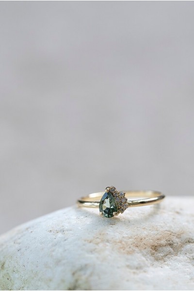 Lily of the Valley Ring| Dewdrop Collection